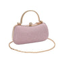 Borsa da sera da donna con perline da sposa Borsa da pranzo Borse a tracolla a catena Elegante pochette con strass Borsa da sera a forma di uovo