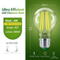 Philips Lampadina a filamento LED ultra efficiente Trasparente A60 E27 Vite Edison 2,5 W 4 W Lampada LED in vetro classico Colore bianco Risparmio energetico 1x