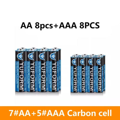 Batteria AA 1.5V AAA Alcalina Usa e Getta per Giocattoli con Luce LED, Mp3, Fotocamera, Flash, Rasoio, Lettore CD, Mouse Wireless