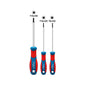 Set di Cacciaviti Torx T8 T10 T15 T20 T25 T27 T30 T40 in Cromo Vanadio con Punta Magnetica Antiruggine, Manico in TPR, Alta Coppia, Utensile a Stella