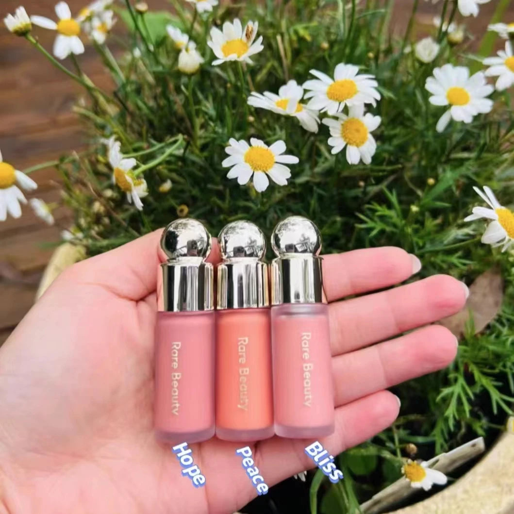 Olio labbra colorato Rare Beauty Soft Pinch, lucidalabbra, blush liquido, cosmetici per il trucco, blush per viso e occhi