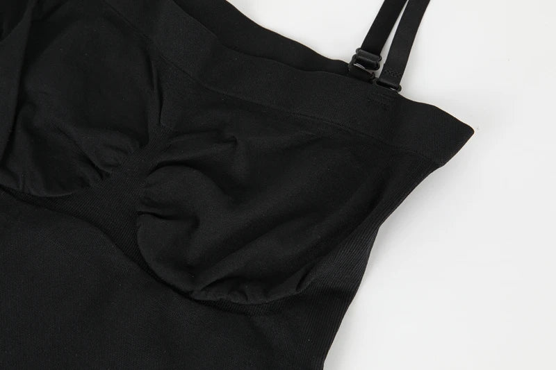 Body senza spalline donna perizoma Shapewear Tummy Control Body Shaper Off spalla top un pezzo vita Trainer intimo Skinny