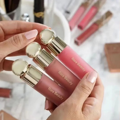 Rare Beauty Soft Pinch Blush Liquido Setoso Leggero Traspirante Lunga Durata Effetto Volumizzante Makeup Hope Love Virtue Happy Wonder Worth