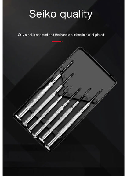 DELI Set di cacciaviti Kit di cacciaviti magnetici Punte di precisione elettriche Xiaomi Iphone Computer Cacciaviti Torx a tre ali Piccoli
