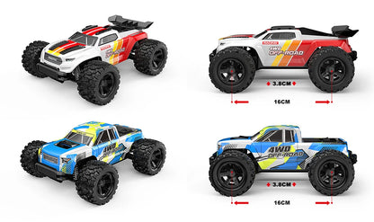 Local+ HYPER GO MJX 12212 1:12 18208 1:18 Monster Truck RC Elettrico a Quattro Ruote Motrici 3S ad Alta Velocità con Motore Brushless, Auto RC Fuoristrada 4x4 con Spedizione Locale in 24h dall'UE