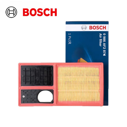 Filtro aria motore Bosch AF2874 adatto per Audi A1 A3, per VW Lavida Bora Sagitar Golf POLO Caddy Jetta, per Skoda Octavia