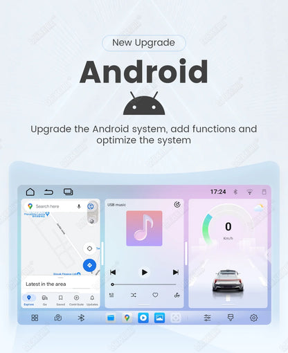 MEKEDE Autoradio universale da 7/9/10.1 pollici con CarPlay e Android Auto, navigatore GPS Android, lettore multimediale per Peugeot, VW, Nissan, Hyundai, Kia, Benz, Audi, BMW, con WiFi, touchscreen, autoradio, lettore video,