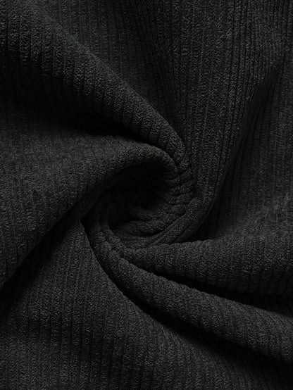 Tuta in Velluto a Coste per Donne in Gravidanza, con Bretelle Regolabili e Gamba Larga, Abbigliamento Casual Primaverile e Autunnale per la Gravidanza