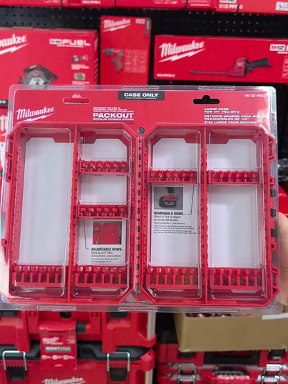 Kit di Punte per Trapano a Impatto Milwaukee Heavy-Duty, Attacchi Esagonali da 1/4", Punte Magnetiche Organizzate in Custodia Portatile