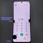 Display LCD Super AMOLED da 6.7'' 100% Testato per Samsung Z Flip 4 SM-F7210 F721 F721W F721U, Schermo Touch Sostitutivo Con Difetti