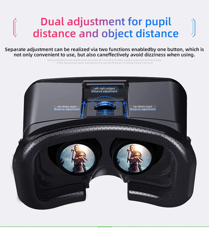 Visore per Realtà Virtuale VR, Occhiali 3D, Casco per Smartphone, Lenti, Dispositivi, Visore per Giochi su Cellulare