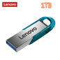 Chiavetta USB 3.0 ad alta velocità Lenovo - Chiavetta portatile in metallo, disponibile in diverse capacità: 256 GB, 1 TB, 128 GB, 64 GB, 512 GB, per l'archiviazione di dati.