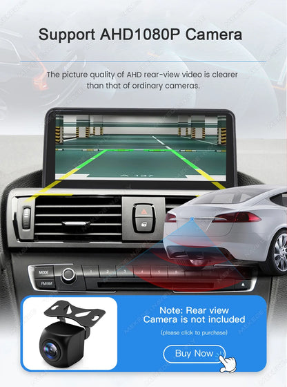 MEKEDE Sistema di Navigazione GPS Multimediale Wireless CarPlay Android Auto da 8,8 Pollici per BMW Serie 3/5 E60 E61 E63 E64 E90 E91 E92 E93 Schermo QLED Lettore Video 4K Autoradio