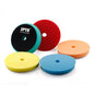 SPTA 1PC 5 "125mm 6" 150mm Griglia smussata Spugna Lucidatura Gancio Loop Pad Per Auto DA/RO/GA Lucidatura Ceretta