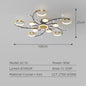 Plafoniera moderna e lussuosa per interni, lampadario a sospensione a LED, lampade da soffitto per soggiorno, camera da letto, cucina, apparecchi di illuminazione
