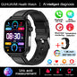 2025 Nuovo AI Diagnosi Lipidi nel sangue Acido urico Test di composizione corporea Smart Watch per uomo ECG + PPG Chiamata Bluetooth Salute Smartwatch