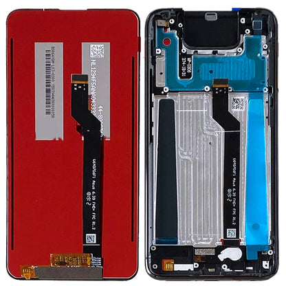6.4 ''NUOVO Per Asus Zenfone 6 ZS630KL Display LCD Touch Screen Digitizer Assemblea del Sensore Per ASUS_I01WD Zenfone 6z Cornice LCD