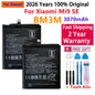 Batteria BM58 originale al 100% per Xiaomi Mi 8 9 10 11 11i 11T Ultra SE Lite Mi A3 CC9 CC9e Poco F3 Redmi K40 Pro Mix 4 batterie 5G