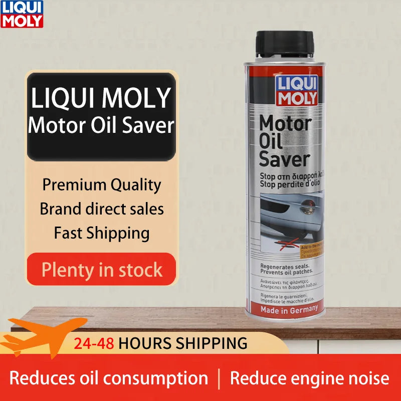 Additivo Liqui Moly per il risparmio dell'olio motore, anti-perdita, riduttore del consumo di olio, ripristina le tenute per il motore dell'auto