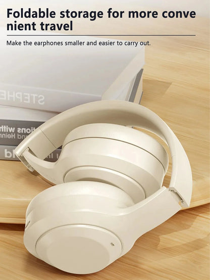Auricolari Bluetooth wireless Lenovo Cuffie wireless pieghevoli per computer Cuffie da gioco con audio stereo Android e iOS