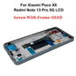 Display OLED per Xiaomi Poco X6, schermo LCD con digitalizzatore touch per Redmi Note 13 Pro 5G, modello 23122PCD1G, assemblaggio per Poco X6 Pro, display LCD K70E.