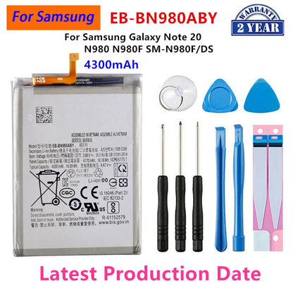 Batteria nuovissima per Samsung Galaxy S21/S21 Ultra/S21Plus/S20 FE/A41/A51 5G/A70/Note 20/ Nota 20 Ultra/A02S