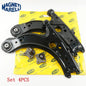 Set 2pcs/4pcs 1J0407151C High Quality Front Suspension Control Arms for VW Jetta Bora Golf Beetle IV MK4 MK3 for Audi A3 Octavia