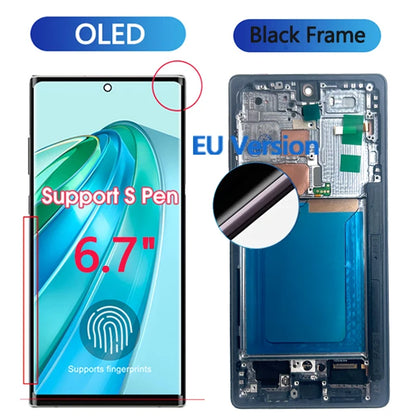 NUOVO Display AMOLED Per Samsung Galaxy S25 Ultra 5G Display LCD Touch Screen Digitizer Assembly Per Samsung S25 Ultra Display