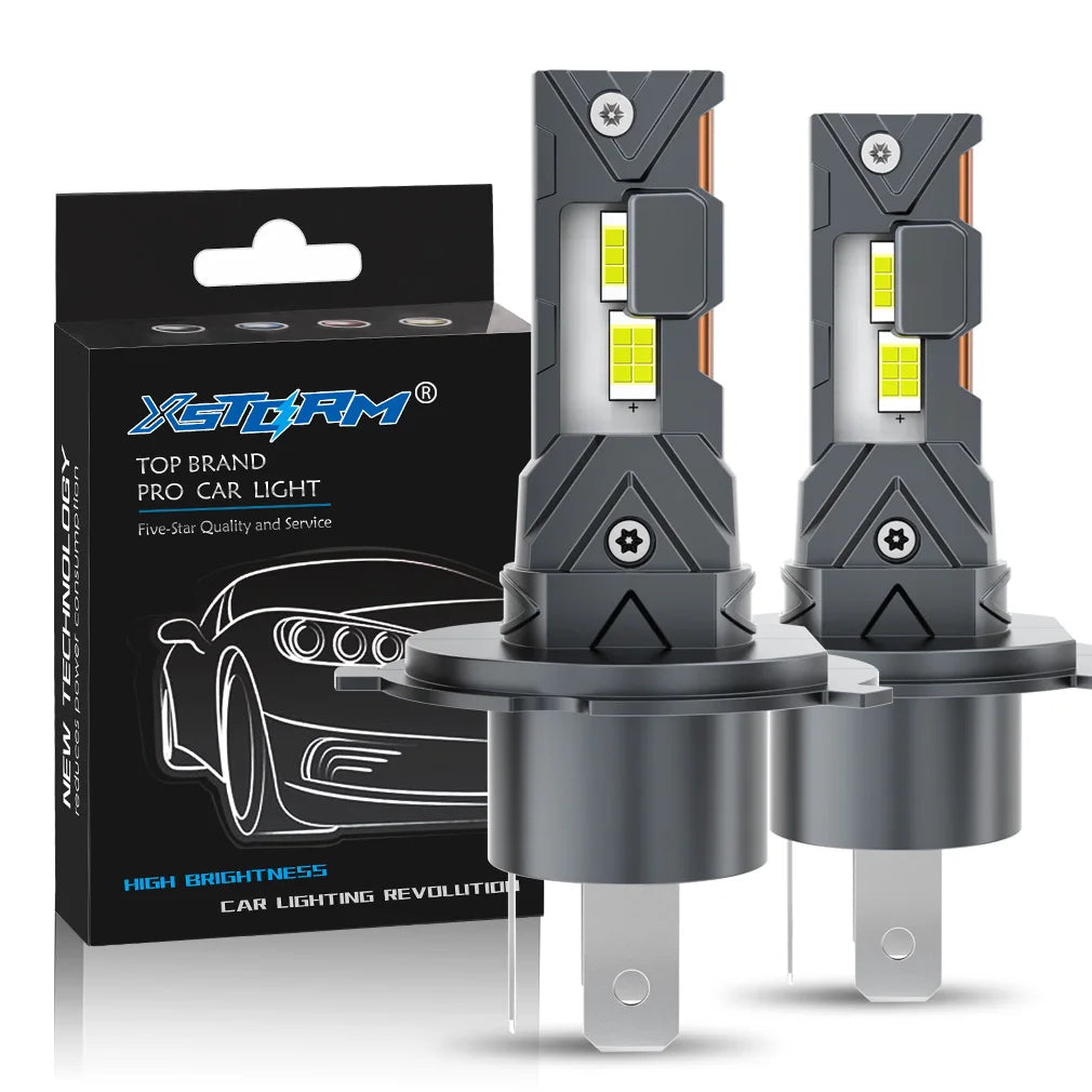 XSTORM H7 Lampadine a LED 25000LM 70W H4 Faro a LED Canbus NO Errore Auto Turbo Luce Fendinebbia Plug Play 6500K 12V 24V