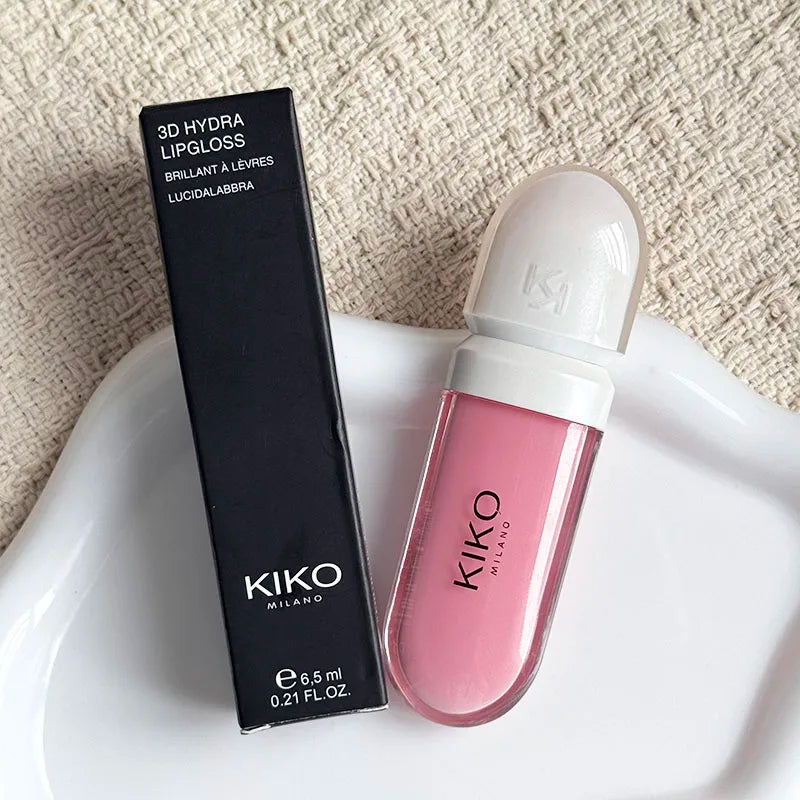 KIKO Unlimited Blush, fard in polvere monocromatico, e Unlimited Double Touch, lucidalabbra in edizione limitata, lucidalabbra 3D Hydra, 25 colori.