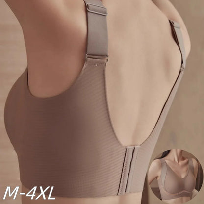 Set da 3 pezzi: reggiseno push-up da donna, senza ferretto, con effetto lifting, intimo senza cuciture, reggiseno a coste con scollo a V, taglie forti, lingerie sexy, taglie M-4XL, intimo 2028.