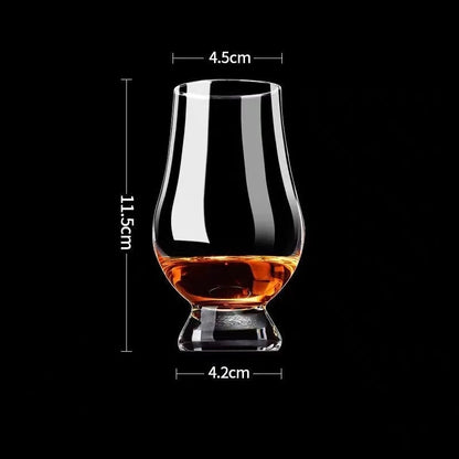 Bicchiere da whisky in cristallo con coperchio, in vetro trasparente, stile europeo, colore puro, accessori per bevande
