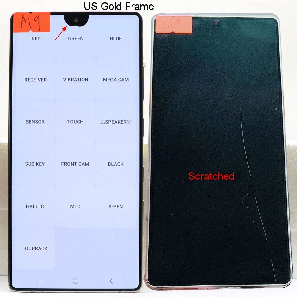 Display SUPER AMOLED S25 Ultra con Difetti per Samsung Galaxy S25 Ultra S938 SM-S938B S938U, Gruppo Schermo LCD e Touch Screen
