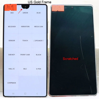 Display SUPER AMOLED S25 Ultra con Difetti per Samsung Galaxy S25 Ultra S938 SM-S938B S938U, Gruppo Schermo LCD e Touch Screen