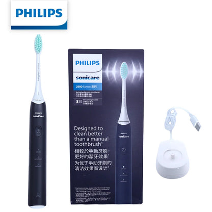 Nuovo Spazzolino Elettrico Philips Sonicare S2 HX2418, 31000 VPM, Ricaricabile con Modalità Fresh, Setole Morbide, 30 Giorni di Autonomia