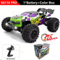 SG116 PRO, auto radiocomandata in scala 1/16, velocità massima 40 km/h, trazione integrale, fuoristrada, monster truck radiocomandato, veicolo da corsa 2.4G, giocattolo, regalo di compleanno per bambini, ragazzi e adulti.