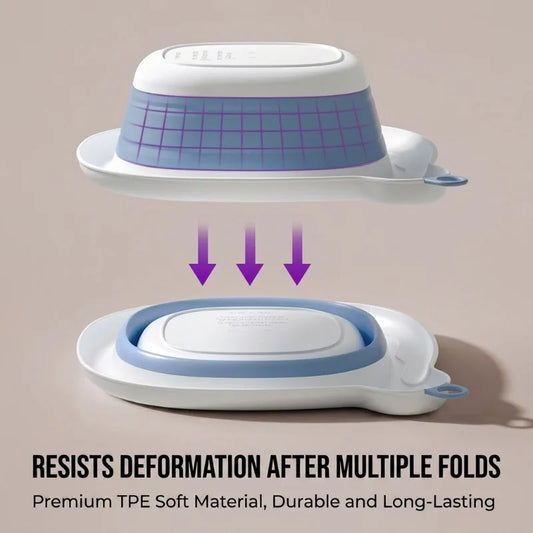 Philips Avent Vaschetta Pieghevole Antibatterica per il Bagnetto del Bambino 4,5L Vaschetta Portatile Resistente alle Cadute per il Bagnetto dei Neonati