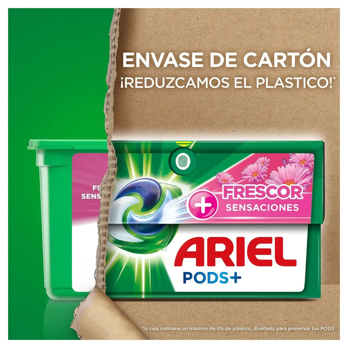 Ariel All in One Pods Sensations – 52 Capsule (2 Scatole) Detergente per Lavatrice con Tecnologia Extra Freschezza, Pulizia Profonda e Fragranza Duratura
