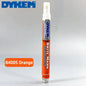 DYKEM BRITE-MARK Pennarello Permanente Medio, Penna Industriale a Rapida Asciugatura per Metallo, Plastica, Gomma, Vetro, Legno