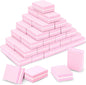 50 pezzi di lime per unghie usa e getta Zebra grana 100/180 e 50 pezzi rosa mini blocchi tamponi per unghie per la cura delle unghie