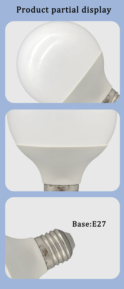 Confezione da 1-5 lampadine LED a globo G80 G95 G125 10W 12W 18W 40 Watt Lampadine LED Edison equivalenti, base E27 bianco caldo 3000K, latteo