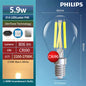 Philips Master Vetro LED Candela Lustro E14 E27 Lampadina Filamento B35 P45 A60 Lampada trasparente DimTone Dimimmable Luce bianca calda per interni
