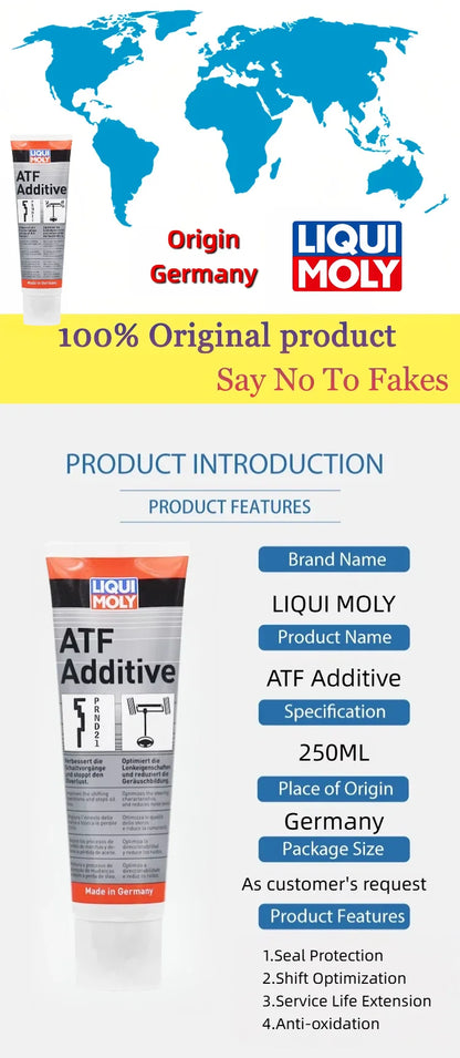 LIQUI MOLY ATF Additive 5135 Sigillante e Condizionatore Anti-Perdita per Trasmissione Automatica, Servosterzo e Olio Ingranaggi ATF