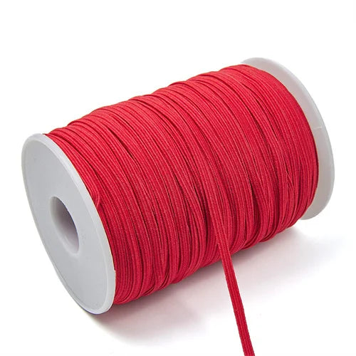 3mm 6mm Elastico colorato Elastico per cucire Nastro elastico Elastico in spandex Fascia per cucire Tessuto Accessori per indumenti fai da te 10 anni