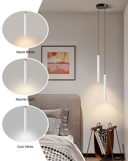 Lampade a Sospensione LED Moderne, Illuminazione per Isola Cucina, Luci Regolabili in Altezza, Lampadari per Camera da Letto e Soggiorno