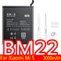 NOHON Batteria Per Xiaomi Mi 10 9 8 11T Pro 10T 11 Lite 12 12S 12X 13 6 5 MAX MIX 4 3 2 2S BM4R BM53 BM55 BM58 BM59 BP42 Batteria