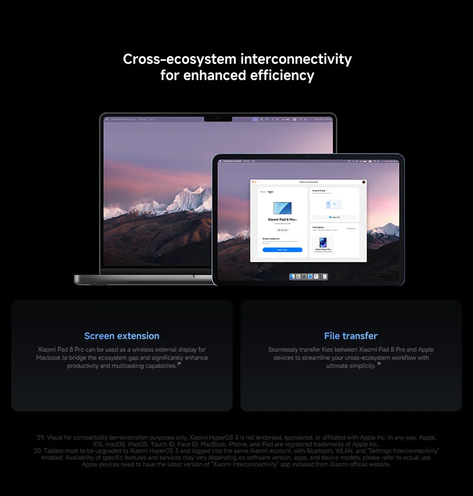 Xiaomi Pad 8 Pro Versione Globale, Tablet con display da 11.2 pollici 3.2K 144Hz, processore Snapdragon 8-core ® Mi Pad 8 Elite con fotocamera posteriore da 50MP e batteria da 9200mAh