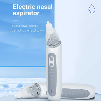 2025 Nuovo modello Aspiratore nasale elettrico per bambini Versione di ricarica Aspiratore nasale per neonato Aspirazione Prevenire la congestione nasale