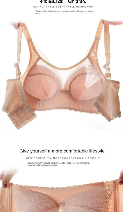 Nuovi reggiseni per l'allattamento al seno reggiseno per l'allattamento per l'alimentazione biancheria intima per l'allattamento vestiti per le donne incinte Soutien Gorge Allaitement