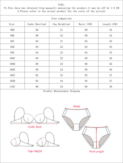 Set intimo da donna sexy in 2 pezzi taglie forti pizzo semitrasparente moda retrò biancheria intima grande rosa Lingerie MR3419